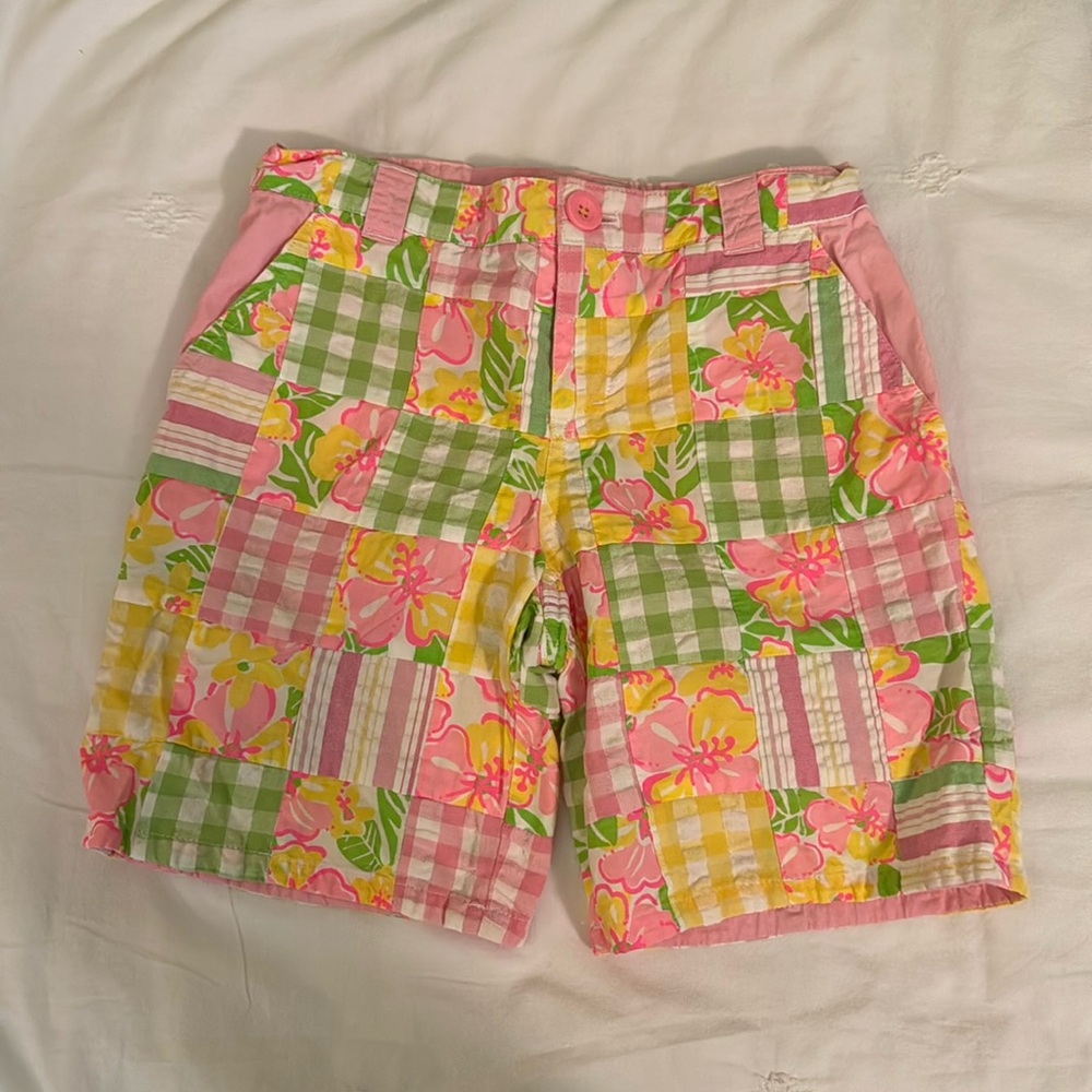 Lilly Pulitzer Girl’s Bermuda Short Size 12, perfect for Camp or Golf